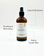 Bliss postpartum recovery spray with gentle chamomile botanical blend
