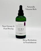 Lightweight pregnancy body oil for nourishing stretched skin